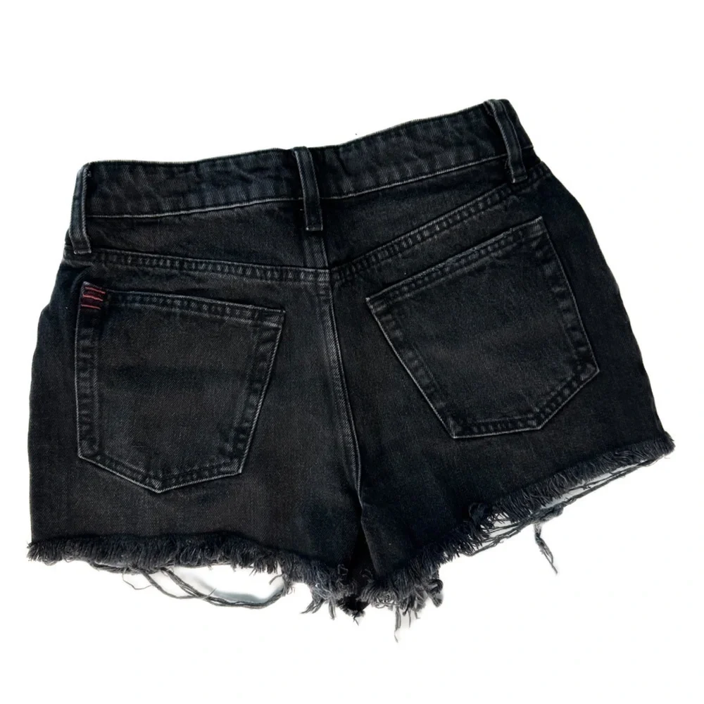 BDG Urban Outfitters Button Fly Black Cutoff Denim Shorts